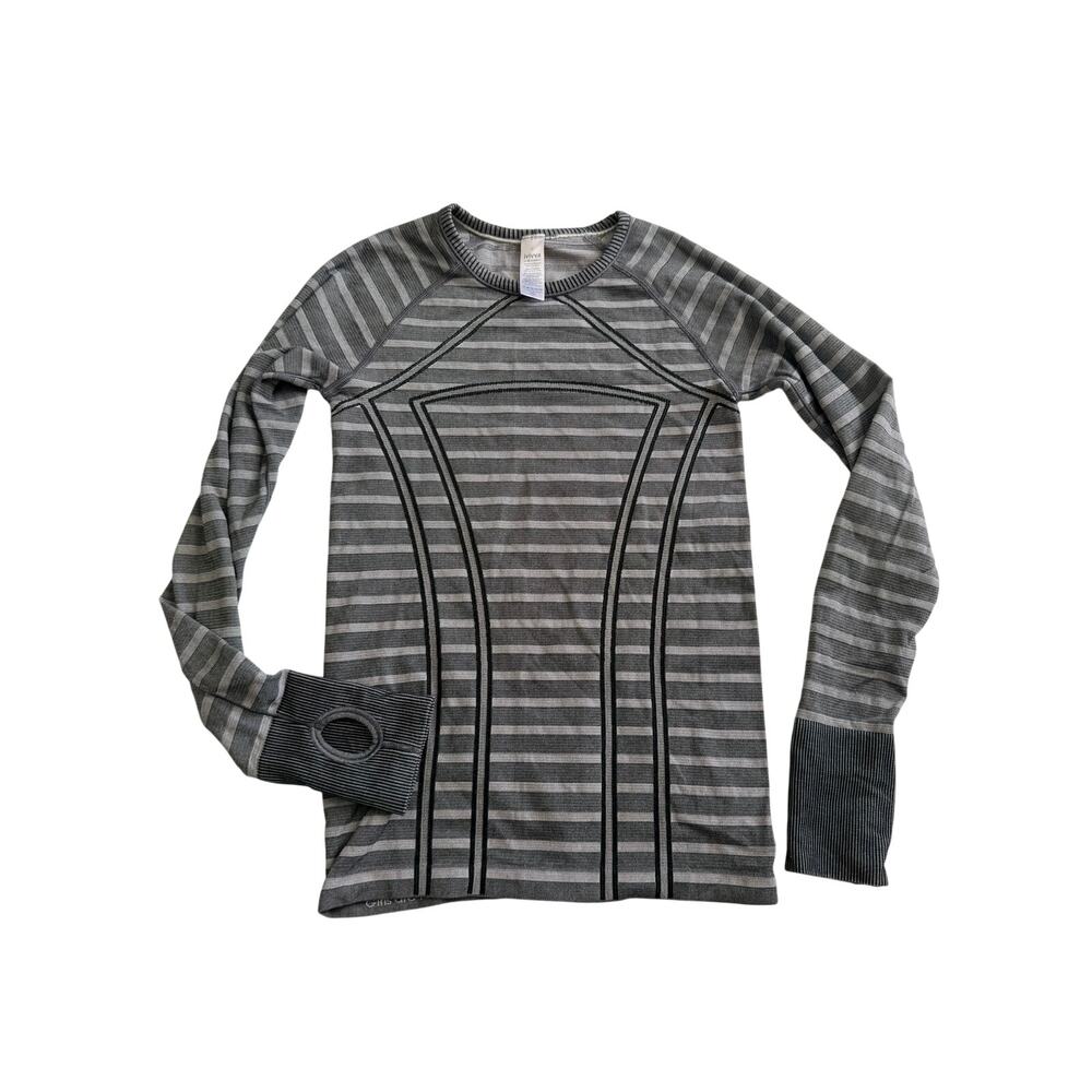 Ivivva Lululemon Girls Swiftly Tech Long Sleeve Top